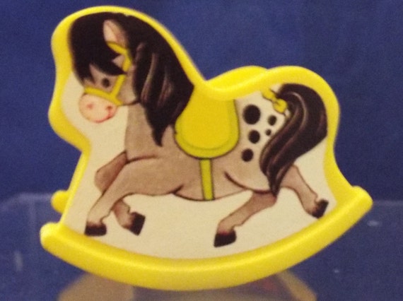 vintage fisher price rocking horse