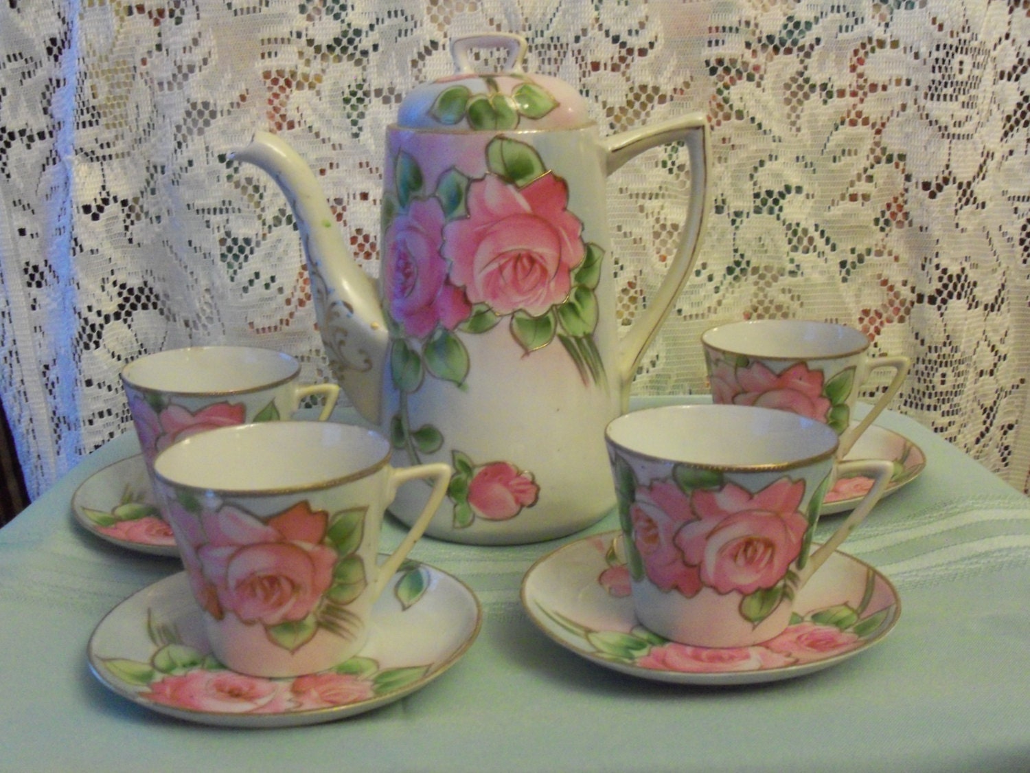 Vintage Nippon EOH China Chocolate Set