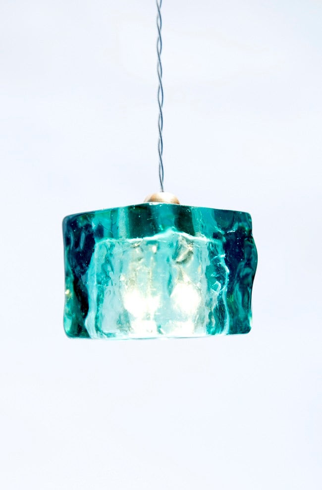turquoise ceiling pendant light cube handmade turquoise ceiling pendant light cube handmade