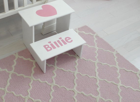 Personalized Step Stool - Full custom design and colors