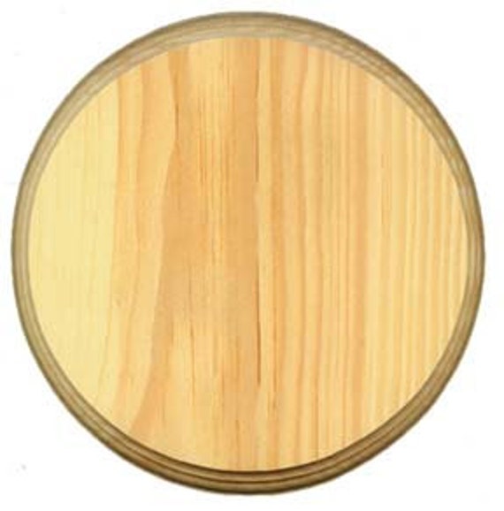 Unfinished wood signBlank PINE round Circle by HobbyWoodSupplies