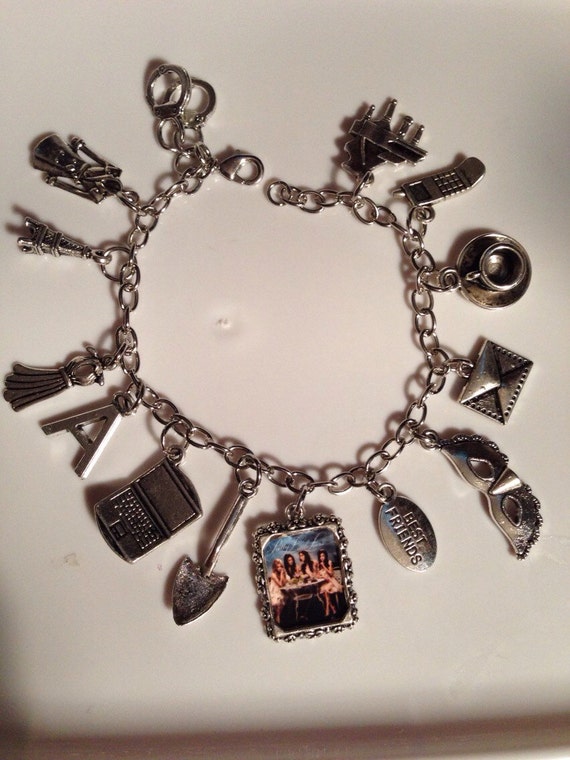 Pretty Little Liars charm bracelet by TVandMovieTreasures on Etsy