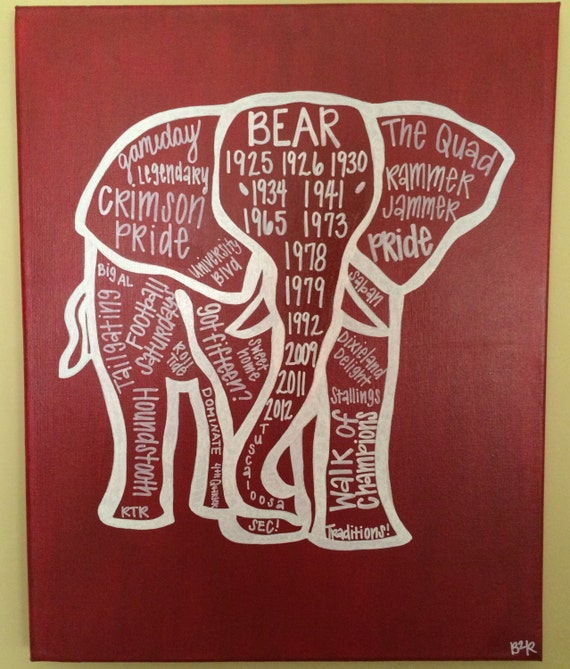 Download Alabama Elephant Canvas