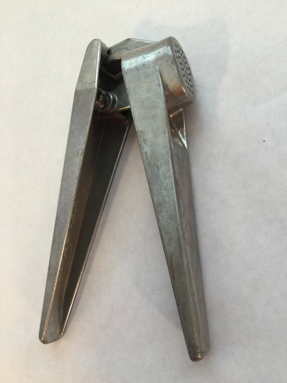 Vintage Zyliss Garlic Press Aluminum Susi Made in Switzerland