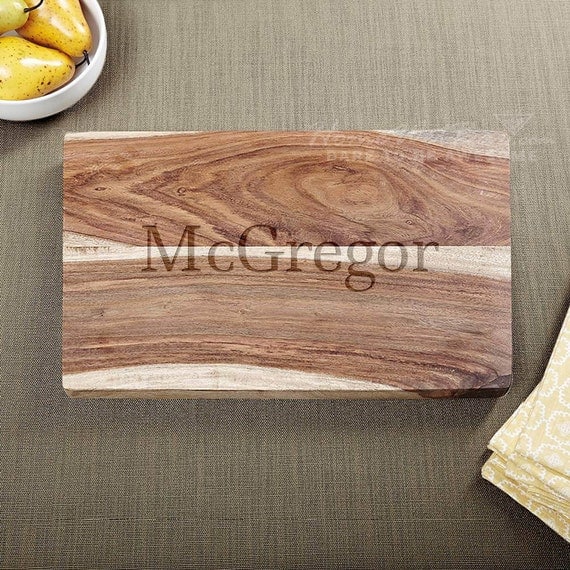 marble Personalized cutting custom Cutting board Hardwood Board Classic Cut Exotic