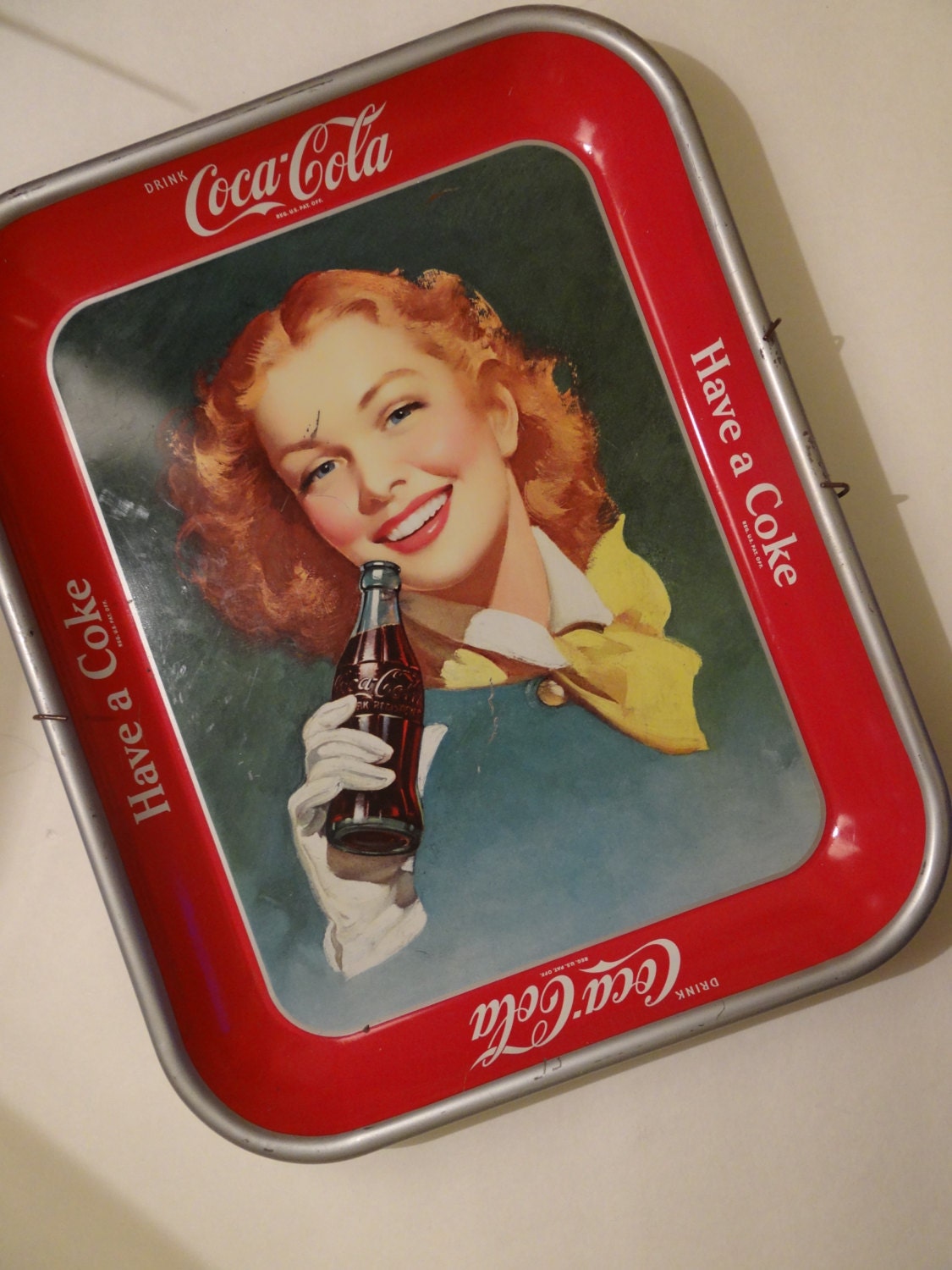 Vintage Coca Cola Tray Mom Has