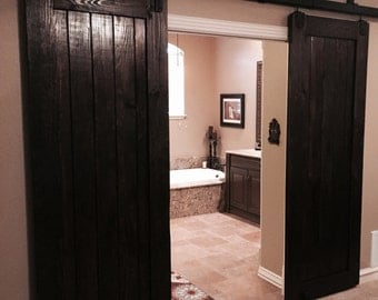 PLANK STYLE......Custom Sliding Barn Doors. Made to fit your style! "Interior / Exterior Barn Doors" TBS Barn Doors