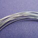 Filo Argento 925 Sterling Tondo Calibro 24 - 1,2 Mt (1219 Mm) - Peso Medio/Dead Soft Per Bigiotteria E Wire Wrapping