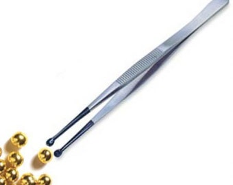 Pearl-Bead-Dragee Tweezers--5-3/4" Long