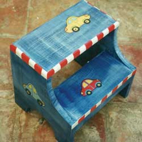 Cars Two Step Stool