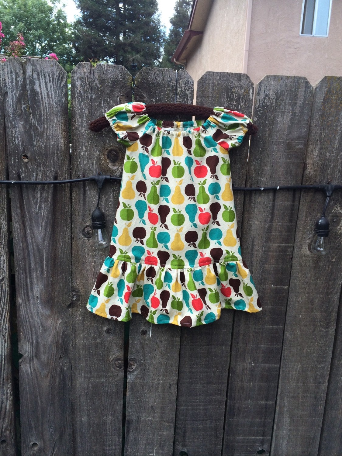 Apples and pears dress