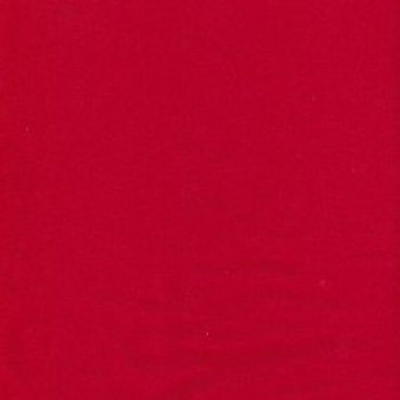 KNIT Fabric Solid Red Cotton Lycra knit