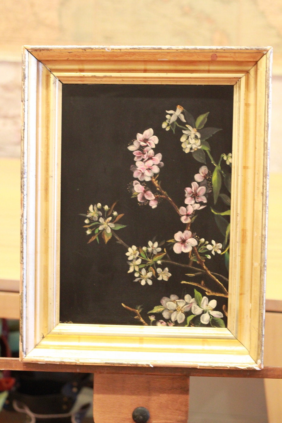 Floral on Tin Painting Haute Juice