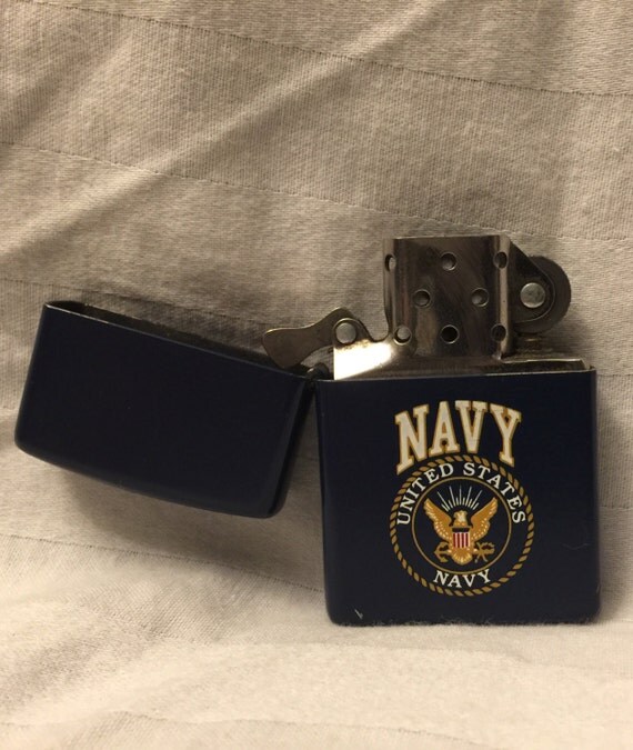 Vintage Navy Zippo Lighter