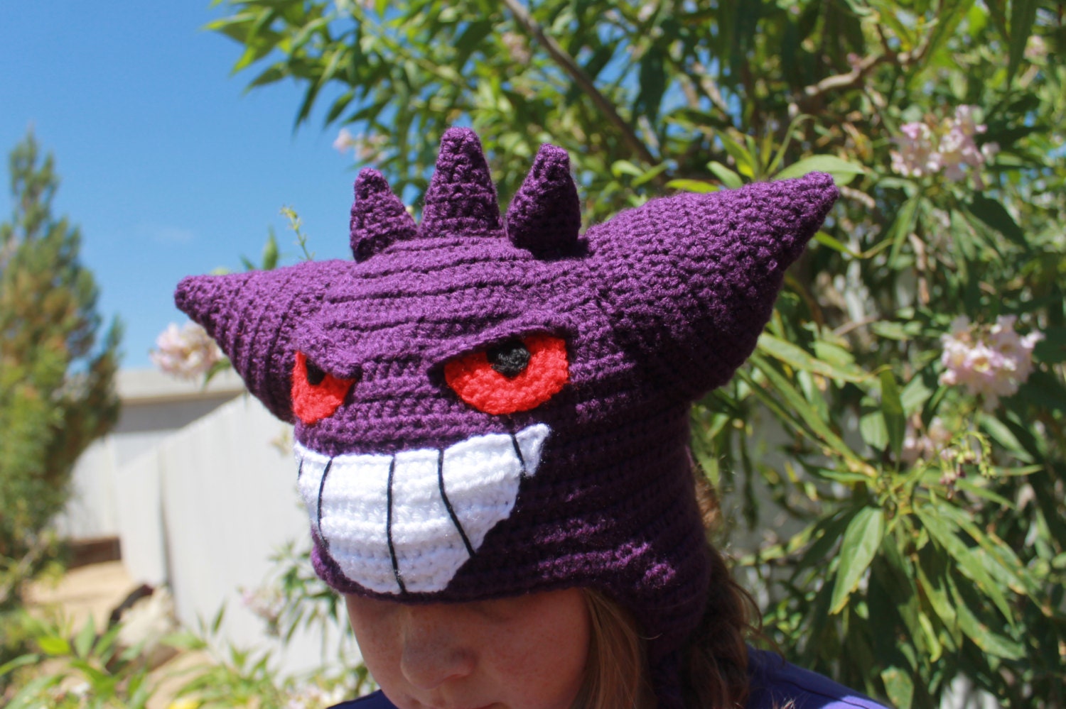 Gengar Pokemon hat// Kids Gengar Pokemon hat// Pokemon Go