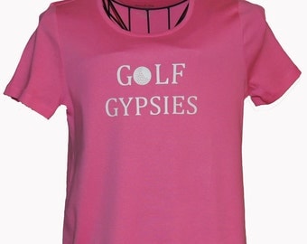 hot pink golf shirts