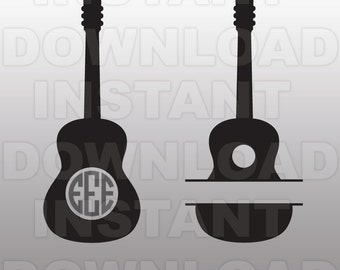 Download Monogramed guitar | Etsy