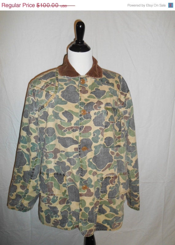 Vintage clothing SALE Vintage camouflage by