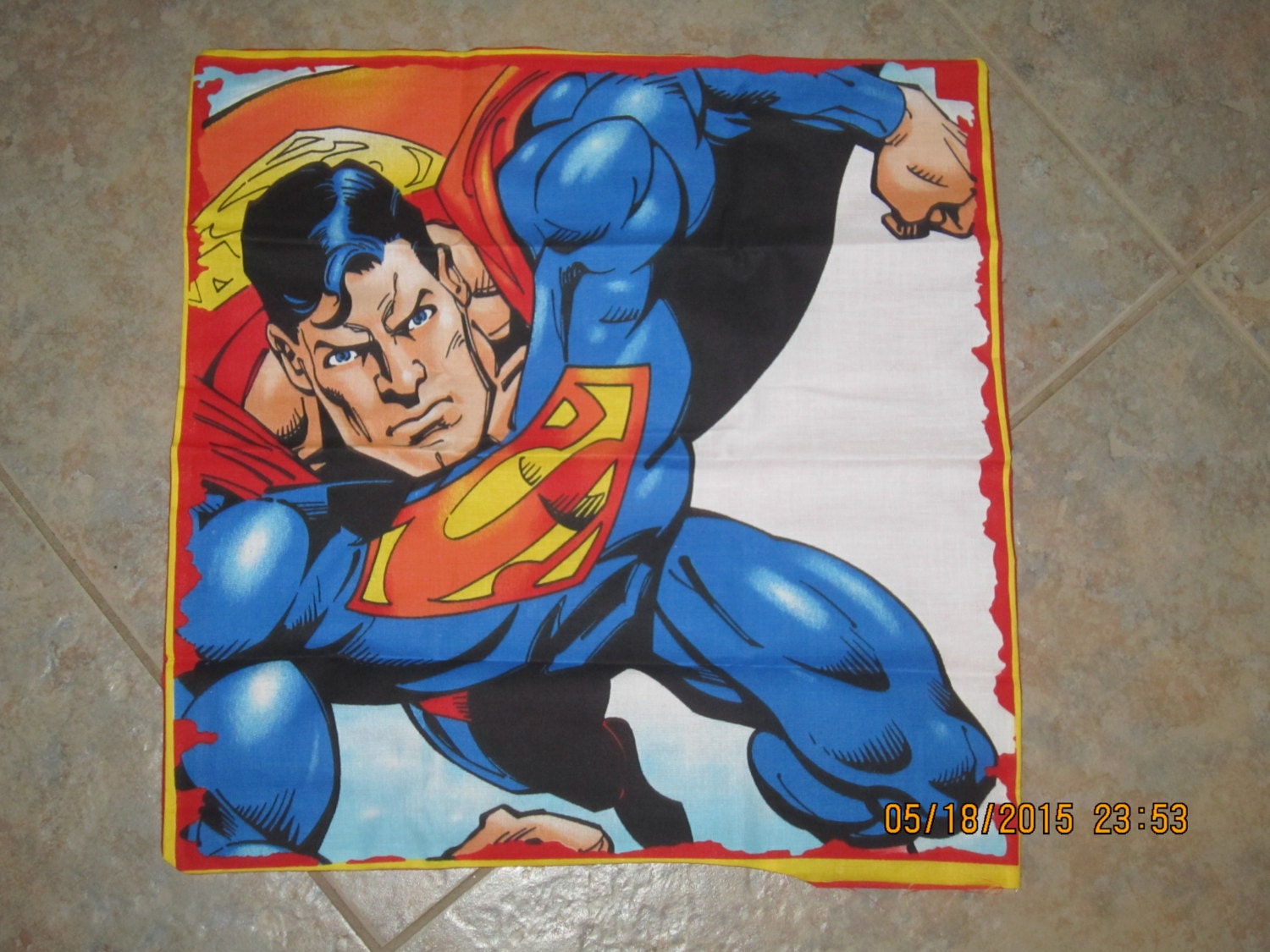 superman plush pillow