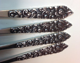 1940 Yogya 800 Silver Iced Teas Spoons or Cocktail Spoons ZNR800