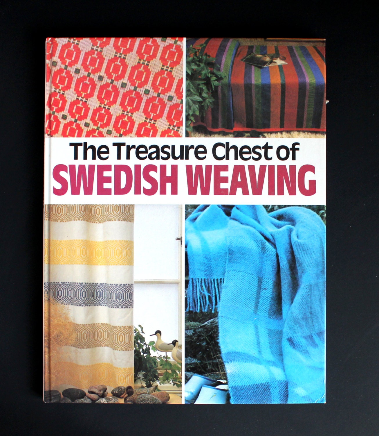 Swedish Weaving Instructional Book Hardcover Pattern Book Made