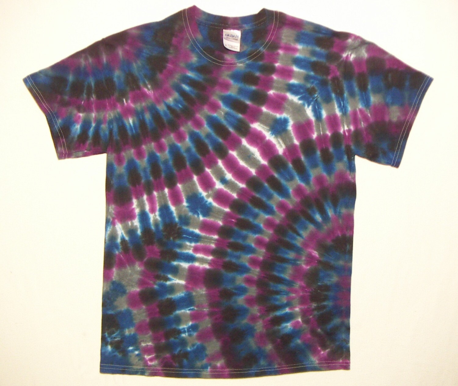 Offset circles Tie Dye Shirt by tiedyedmonkeys on Etsy