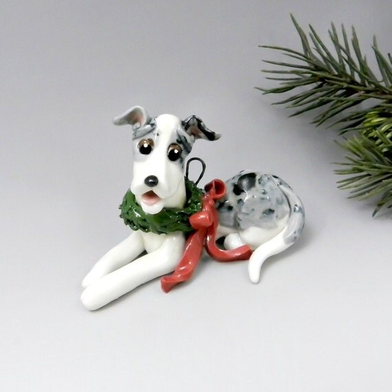 italian greyhound blue merle christmas ornament by italian greyhound blue merle christmas ornament by