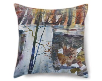 Decorative pillow cover, fall decor, autumn pillow, decorative couch pillow, fall pillow, autumn pillow cover, holiday gift, Christmas gift