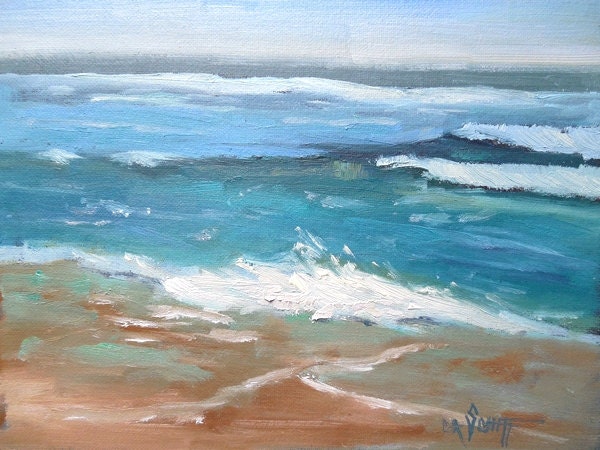 Small Seascape Painting Daily Painting Small Oil Painting