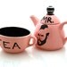Mr. T  Tea Teapot, Tea For One,  By Lennymud on Etsy, available in white only