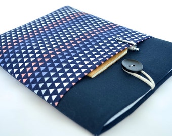 MacBook Air Case 13.3" MacBook Pro Case Retina Display 12" MacBook Case Cover or Custom Size Laptop Sleeve Padded with Pocket - Triangles