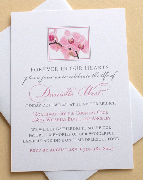 Invitation To A Funeral Wording 4