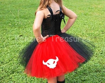 Toothless Dragon Tutu Dress - Size 2T to Gir's Size 6