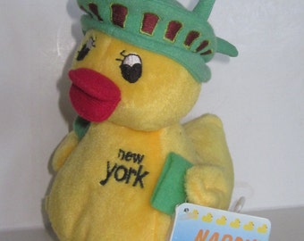 quacking duck soft toy