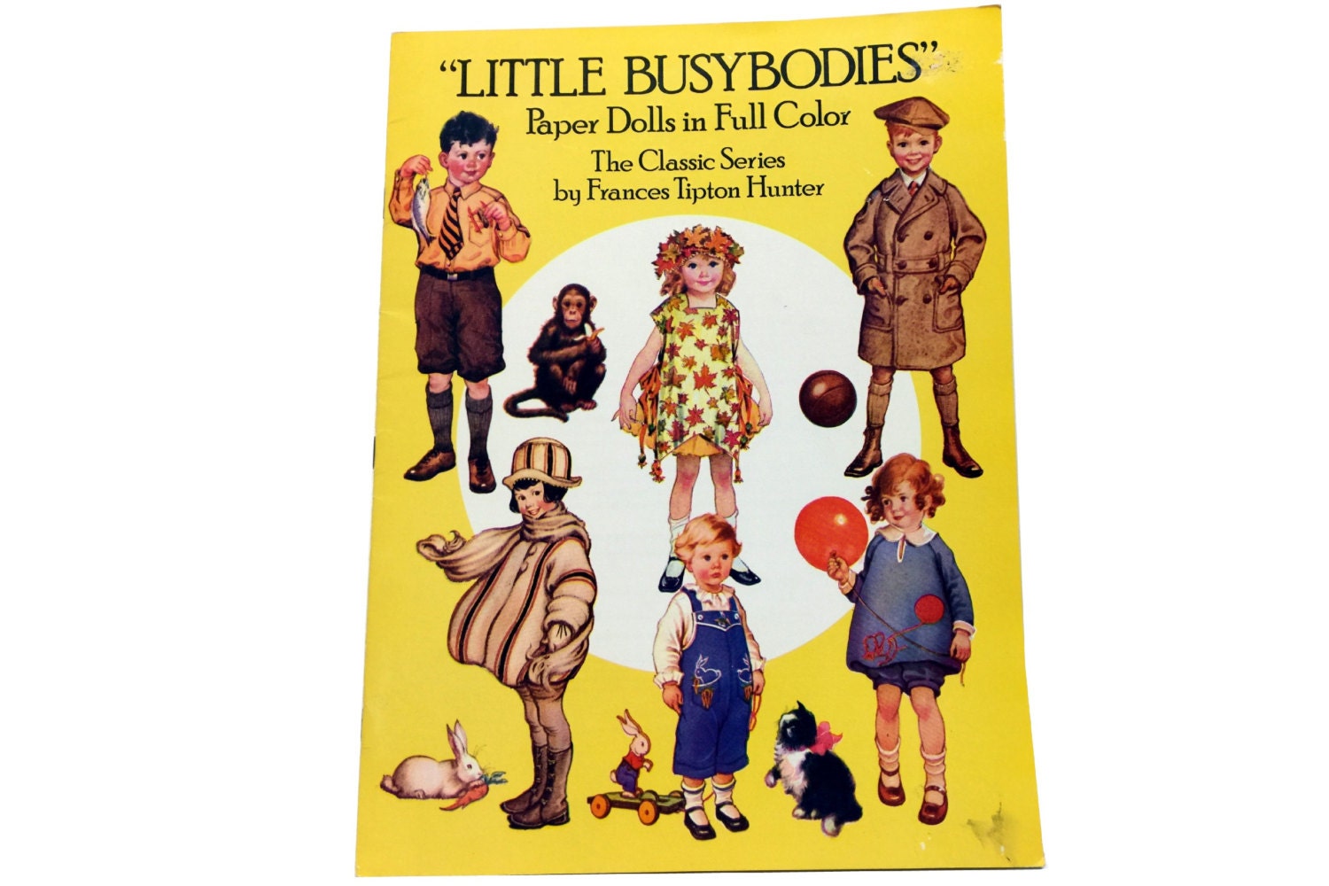 Vintage Paper Dolls Little Busybodies Frances Tipton Hunter
