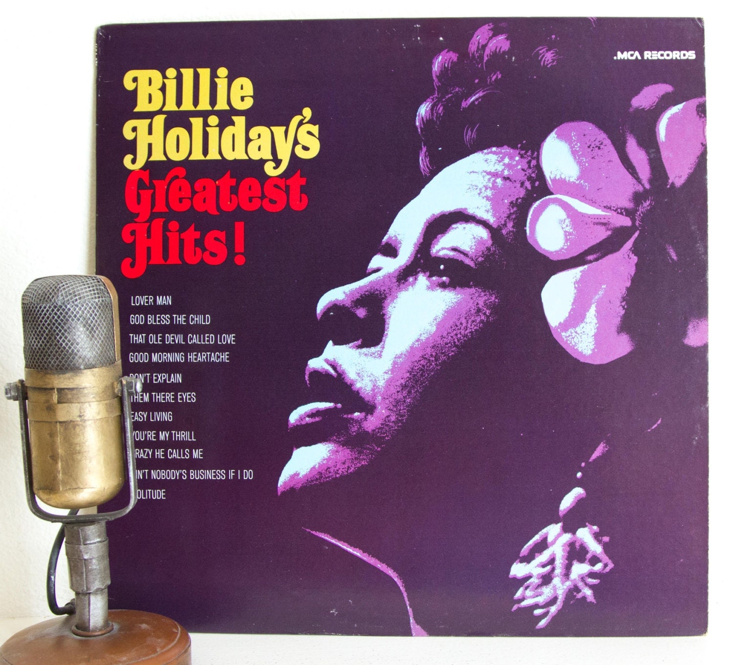 Billie Holiday Vinyl Record Album LP 1940s Vocals Jazz Blues