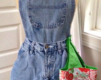 Blue Jean Apron Sewing Tutorial