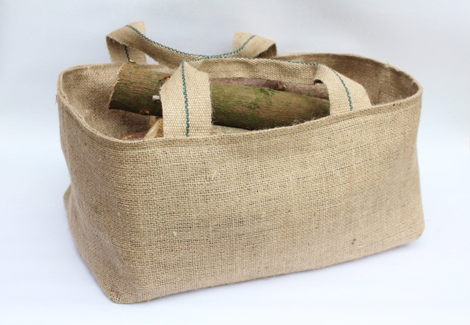 hessian log bags