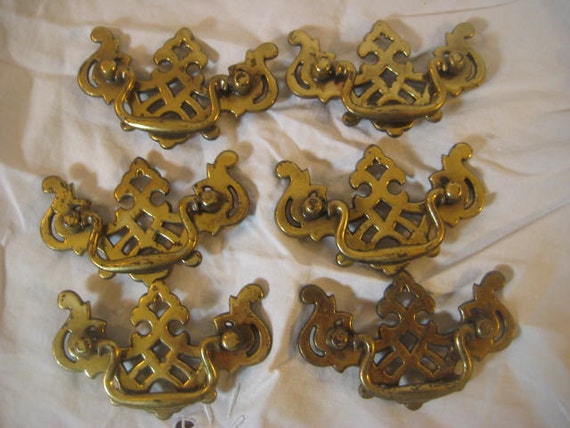 Asian style drawer pulls