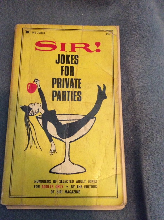 Vintage Adult Joke Book 0692