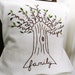 DIY Personalized Family Tree Design Embroidery Pattern PDF. One-of-a-kind artwork. Embroidery DIY.