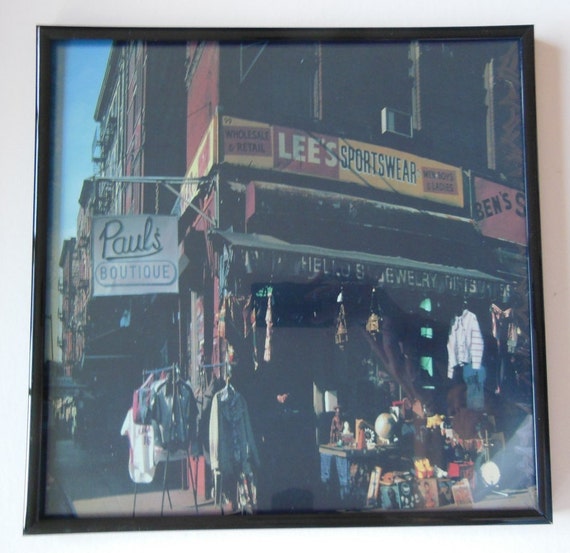 BEASTIE BOYS Framed Record Album Cover (Paul's Boutique)