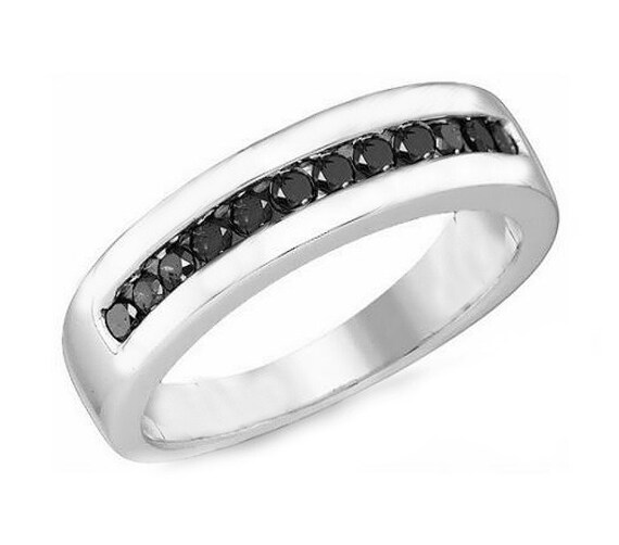 Mens engagement rings with black diamonds