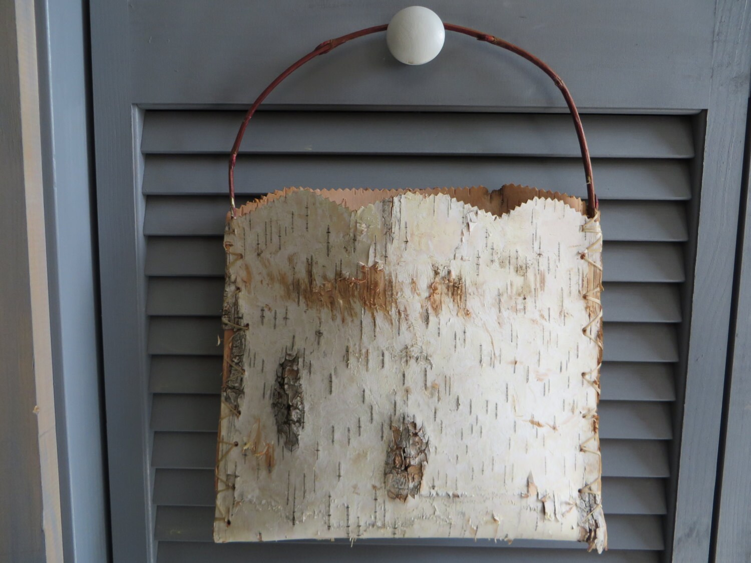 Birch Bark Container