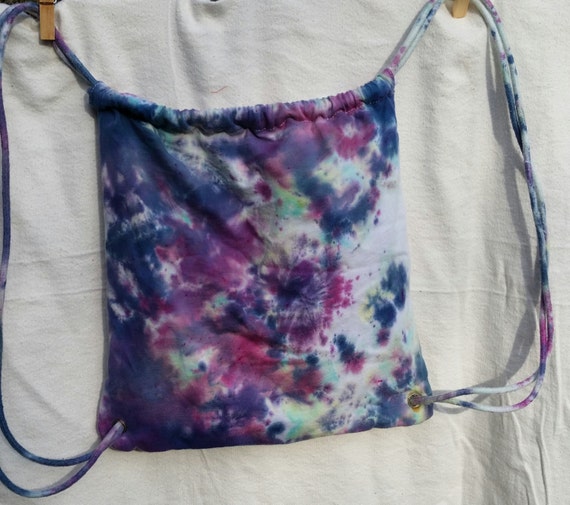 Tye Dye Backpack Cloth Backpack Beach Tote Tye Dye Tote