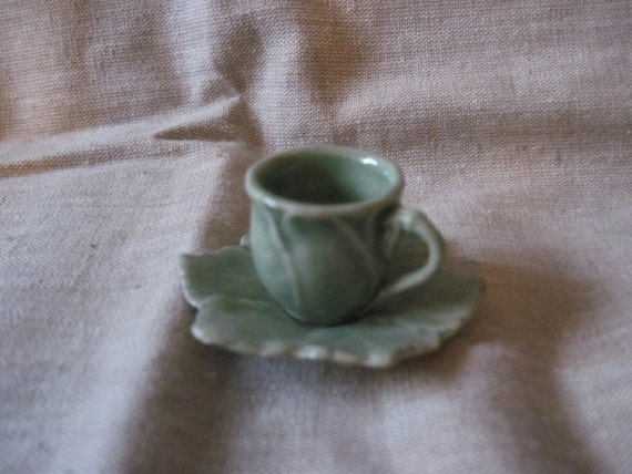 vintage Set etsy Cup CandSastles on Etsy Miniature cup tea  Tea by Vintage