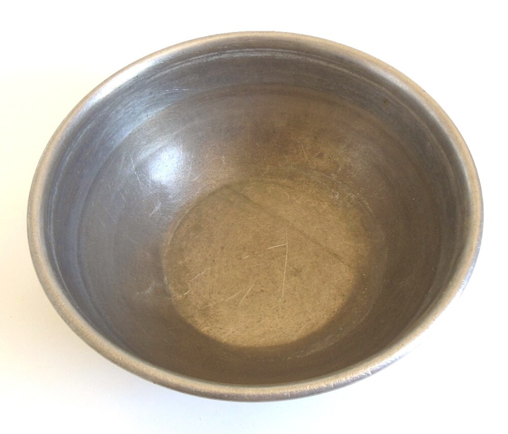 Wearever Aluminum Mixing Bowl Large Metal Snack Bowl Food