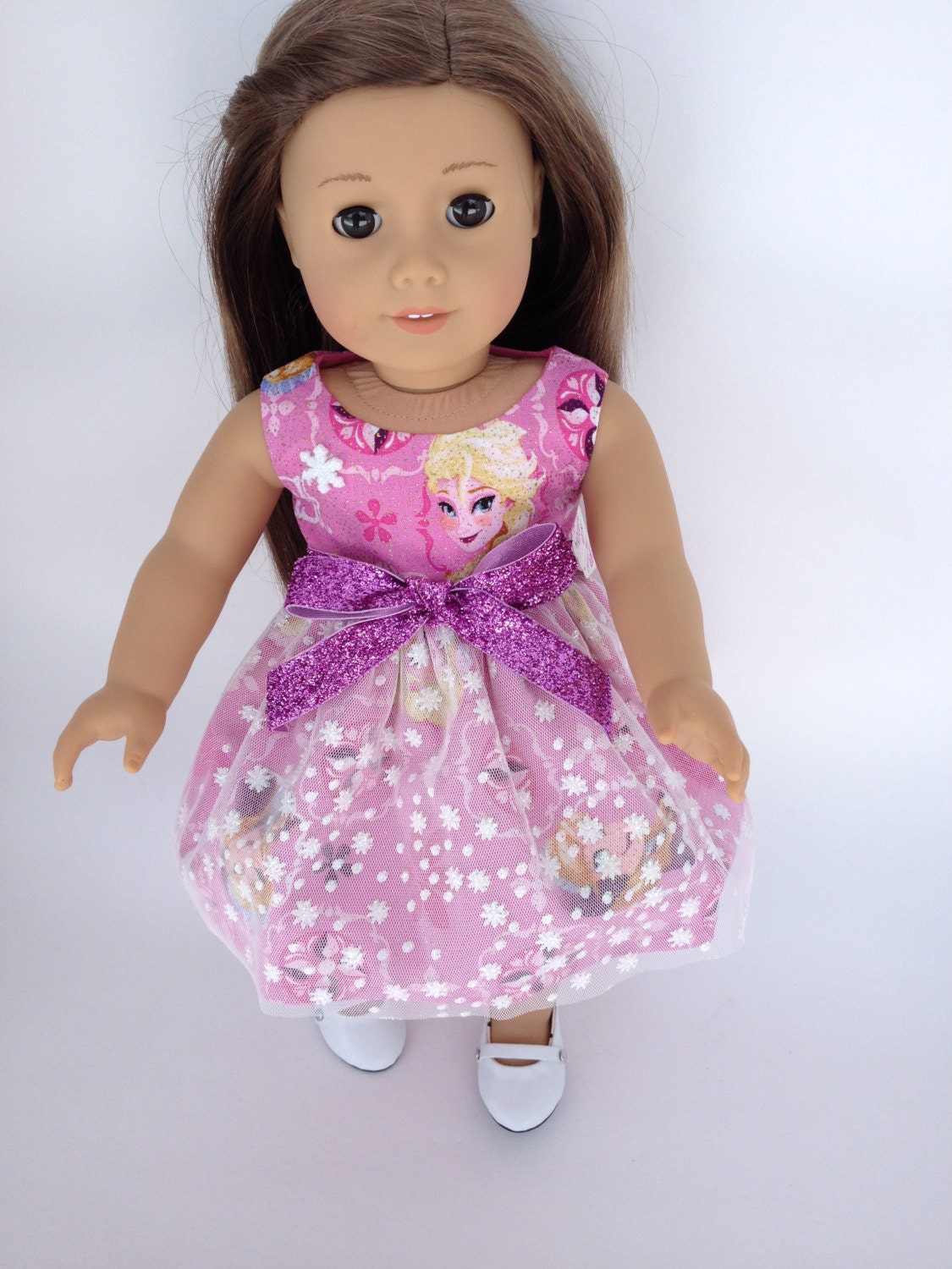 elsa costume for 18 inch doll