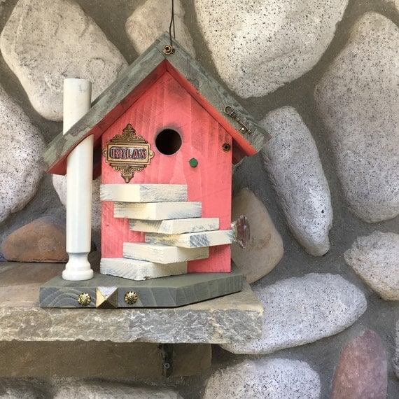 Decorative Bird House Birdhouses For Sale by BirdhousesByMichele