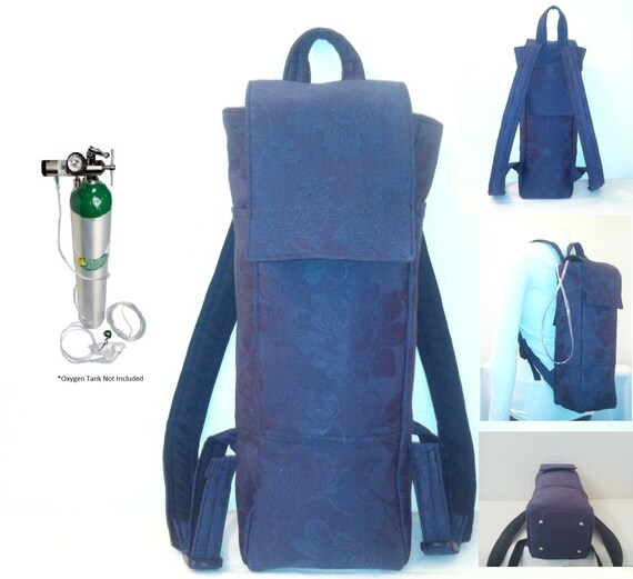 Portable Oxygen Tank Backpack a Custom Made Designer by AmariJade